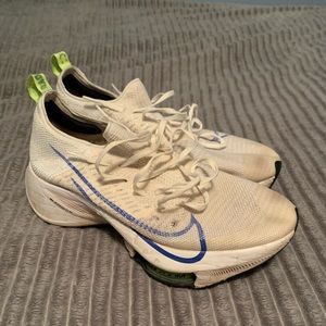 Size 9.5 - Nike Air Zoom Tempo NEXT% White - CI9923-103 zoomx running shoes